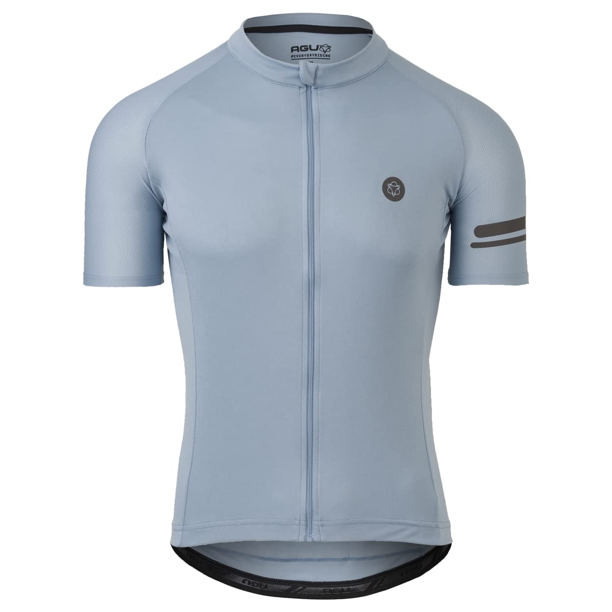 AGU Unisex-Adult Maglia CORE Essential Uomo Celeste-Maniche Corte, Sky Blue/White, L