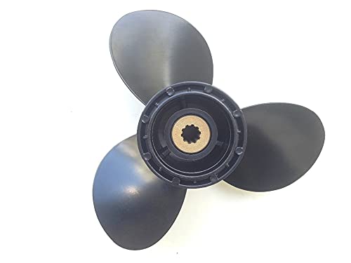 Jodriva 9,25 x 9, for Suzuki, 9 1/4 X9 9,9-15 PS, for Suzuki, ALUMINIUMPROPELLER Außenbordmotoren Marinepropeller Bootspropeller