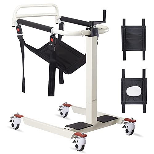 Toilettenstuhl, 4-in-1-Multifunktionsrollstuhl, Behinderte, Toilettenstuhl, ältere Menschen, Lift, maximale Belastung 264 lbs.