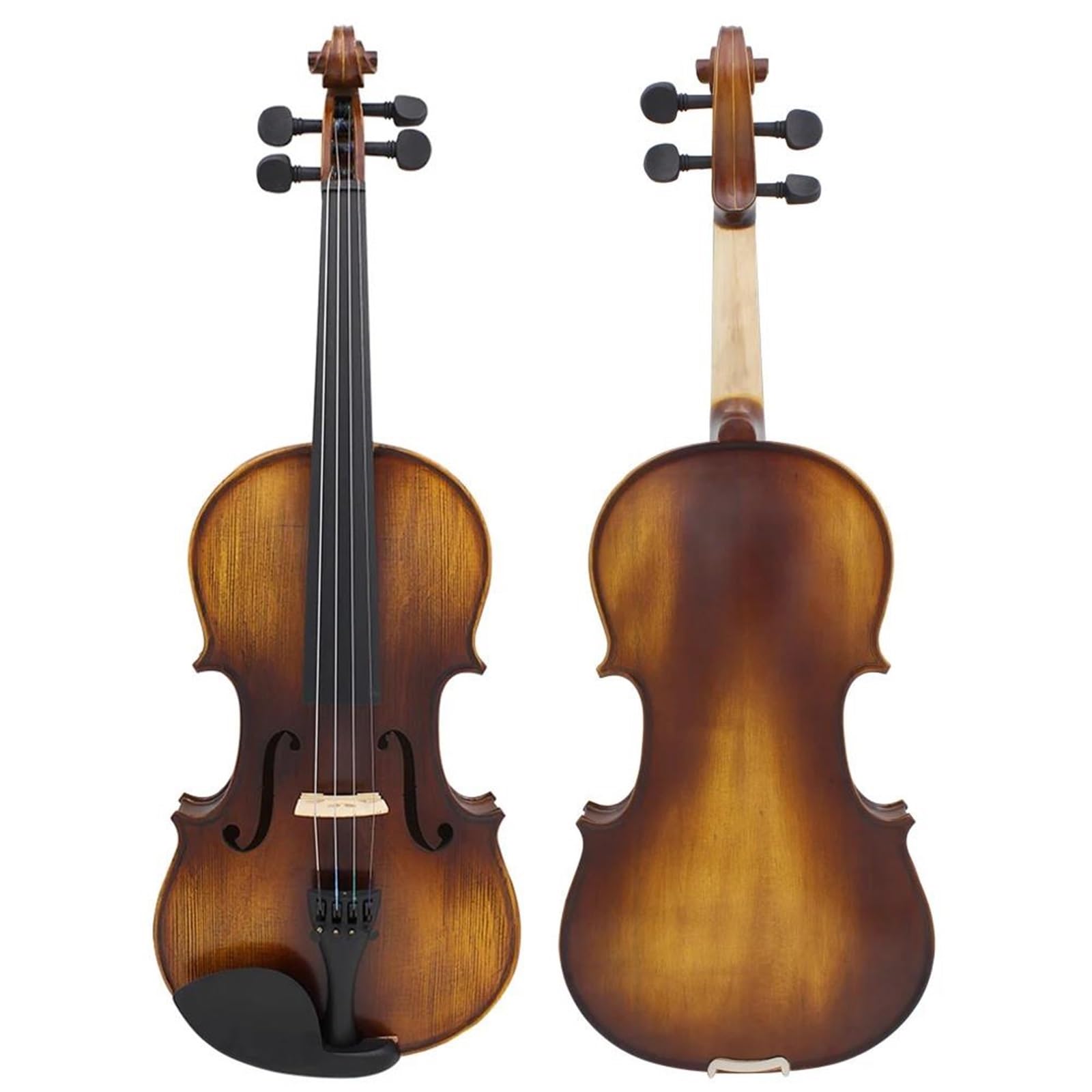 Geige Professionelle 4/4 Massivholz Akustische Violine Geige Mit Bogen Fall Saiten Instrument Retro Violine Anfänger