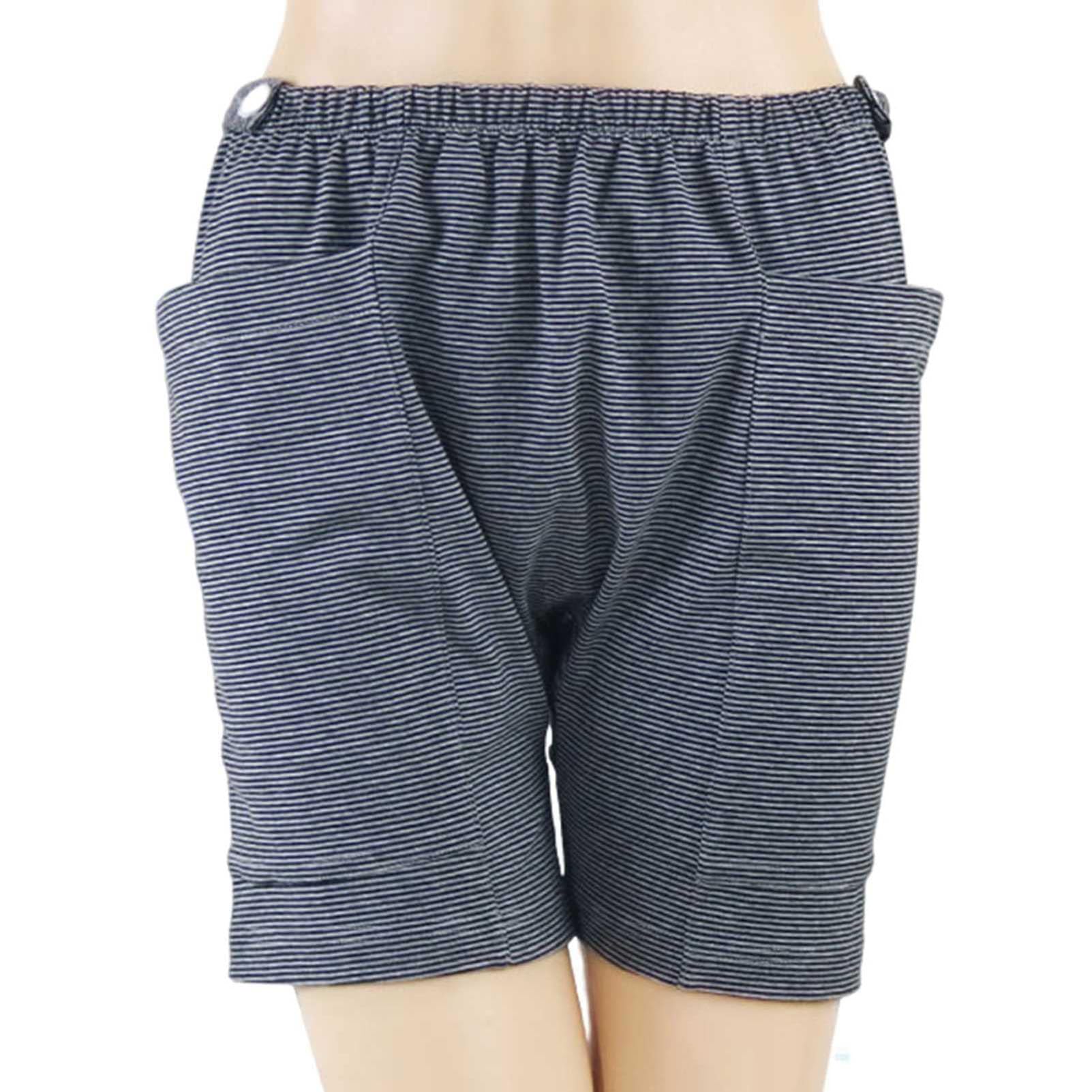 Inkontinenzhose für Frauen, katheterisierungskompatible Inkontinenzhose, mit absorbierendem Bereich vorne, waschbare Harninkontinenz-Boxershorts aus Baumwolle für Männer