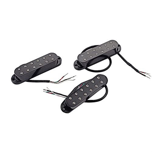 ZENGXUE 3 Teile/Satz Nacken Mittlerer Brücke Humbucker Gitarre Pickup Für Strat Humbucker Tonabnehmer Set