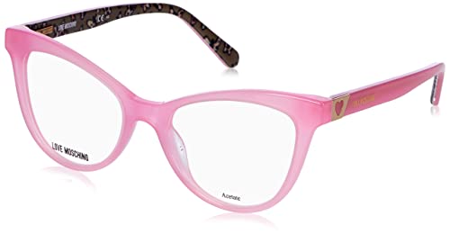 Moschino Love Unisex Mol576 Sunglasses, 35J/18 PINK, 51