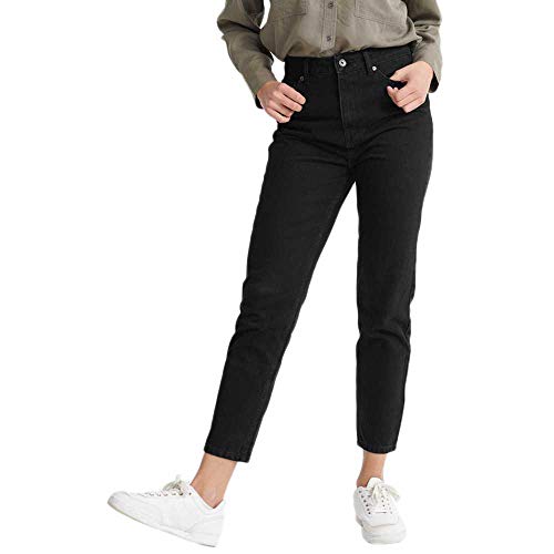 Superdry Damen Ruby Slim Jeans, Schwarz (Black 02A), 34 (Herstellergröße:26/30)