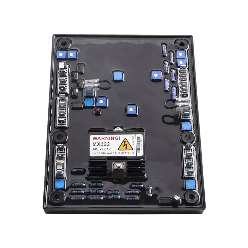 Pluuttiem MX322 AVR Bürstenloser Generator Spannungsplatte Spannung Automatischer Regler Stabilisator Spannungsplatte Generatorteile