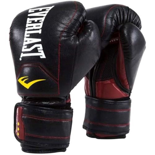 EVERLAST BOXHANDSCHUHE ELITE MUAY THAI TRAININGSHANDSCHUHE SCHWARZ 12 OZ