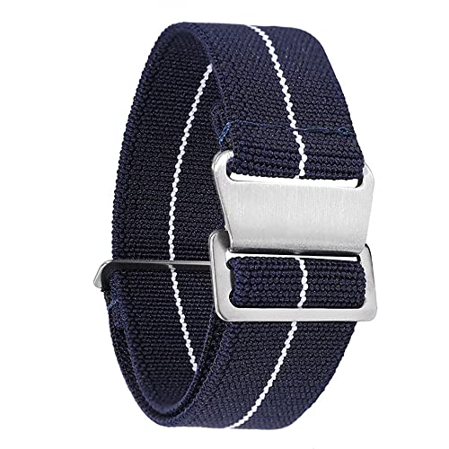 OPKDE Nato-Armband für Garmin Vivoactive 4 3 / Venu SQ 2 Plus, 60S, 20 mm, Fallschirm, elastisch, Nylon, 22 mm, For Vivoactive 3, Achat