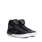 Dainese Metractive Air Shoes, Motorradschuhe Sommer Belüftete, Herren, Schwarz/Schwarz/Weiß, 41