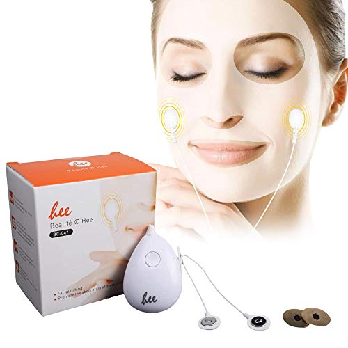 EMS Gesichts-Massagegerät mit Mikrostrom- und EMS-Technologie, Gesichts Lifting, Gesichtspflege-Gerät verwendbar mit feuchten Gesichtsmasken, kosmetische Elektrotherapie - Gesichtsmassage, Anti Age