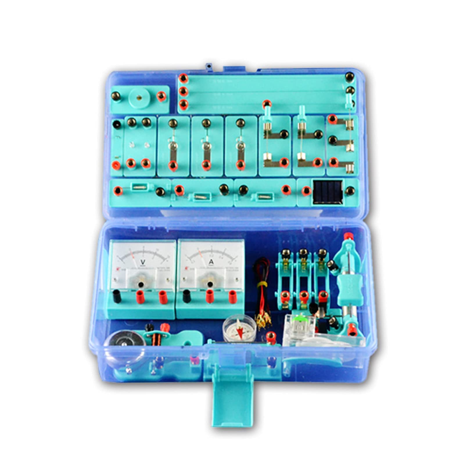 Physik-Experimentiergerät für elektrische Schaltkreise der Mittelstufe, Elektromagnetischer Experimentierkasten, für die Forschung von Schülern