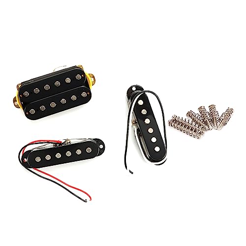 XINGLIDA Alnico 5 Single Coil Tonabnehmer E-Gitarren Pickups Hals/Middle/Bridge 48/50/52mm Pickups FD Guitar Accessories Kits