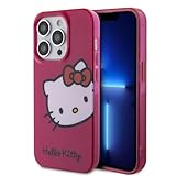 CG MOBILE Hello Kitty Rückseitenschutz für iPhone – Kitty Head – Rosa (iPhone 15 Pro)