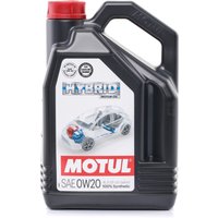 MOTUL Motoröl 0W-20, Inhalt: 4l, Synthetiköl 107142