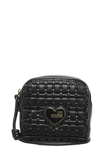 Love Moschino Damen Jc4120pp1hlh100a Schultertasche, Nero