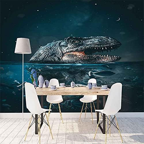 Krokodil Meerestiere 3D Tapeten Wanddekoration Fototapete Sofas Wohnzimmer Wandbild Schlafzimmer-200cm×140cm