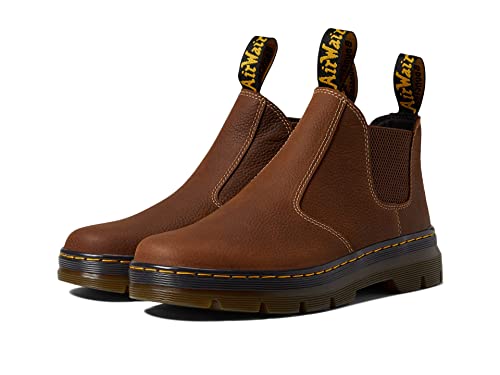 Dr. Martens Unisex Chelsea Boot, Whiskey Pit Quarter, 4 US Men