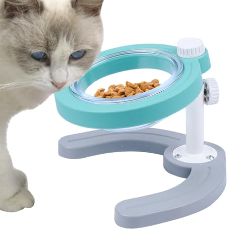 Katzennäpfe für Indoor Katzen - Hundefutter Wassernäpfe - Erhöhte Hundefutter Wassernäpfe Schräge Hundenapf Ergonomische Katzennapf Haustier Futternäpfe