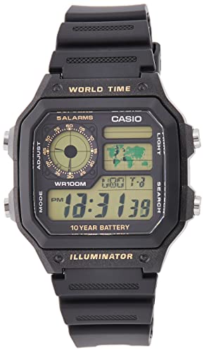 Casio Unisex Digital Analog Uhr AE-1200WH-1B