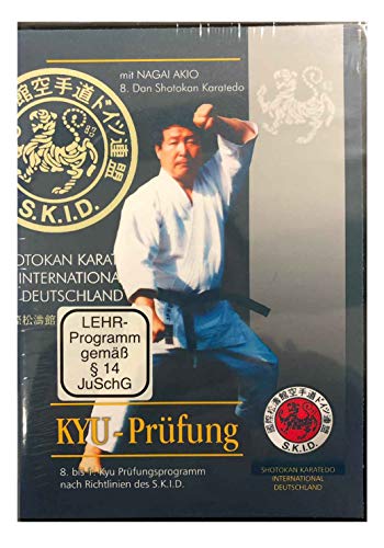 VPG DVD Nagai: Shotokan Karate KYU-Prüfungen vom 8.-1. KYU