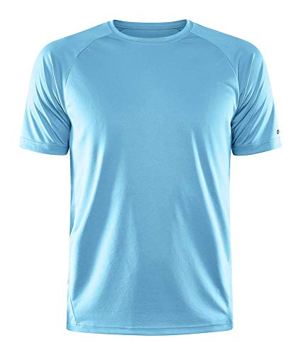 Craft CORE Unify Training Tee W | Sportshirt Damen XS | Menthol | Weiches, Funktionelles Recyclingpolyester | Funktionsshirt Damen mit Quick Dry Funktion | Optimaler Feuchtigkeitstransport