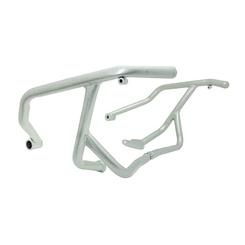 Motorrad Crashbars Für F900XR F900R 2020 2021 Motorrad Oberen Unteren Motor Schutz Crash Tank Bar Stoßstange Verkleidung Rahmen Accessicess Motorschutz Sturzbügel(Silver Upper)