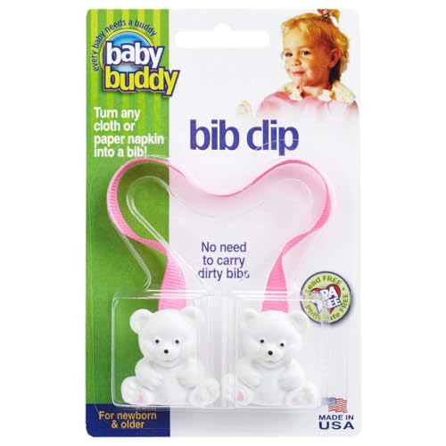 Baby Buddy Lätzchen-Clip, Pink