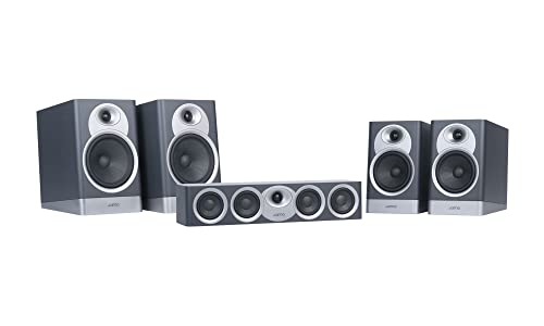 JAMO S7-17HCS Home Cinema System (S17B x2 + S15B x2 + S43C x1) BF Heimkino-System mit 2 Regallautsprechern S7-15B und 2 S7-17B und einem Zentralkanal S43C Blau