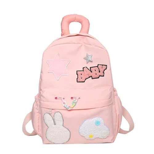 Funktioneller Teenager Schul Tagesrucksack Große Kapazität Nylon Büchertasche Reise Tagesrucksack Schulrucksack