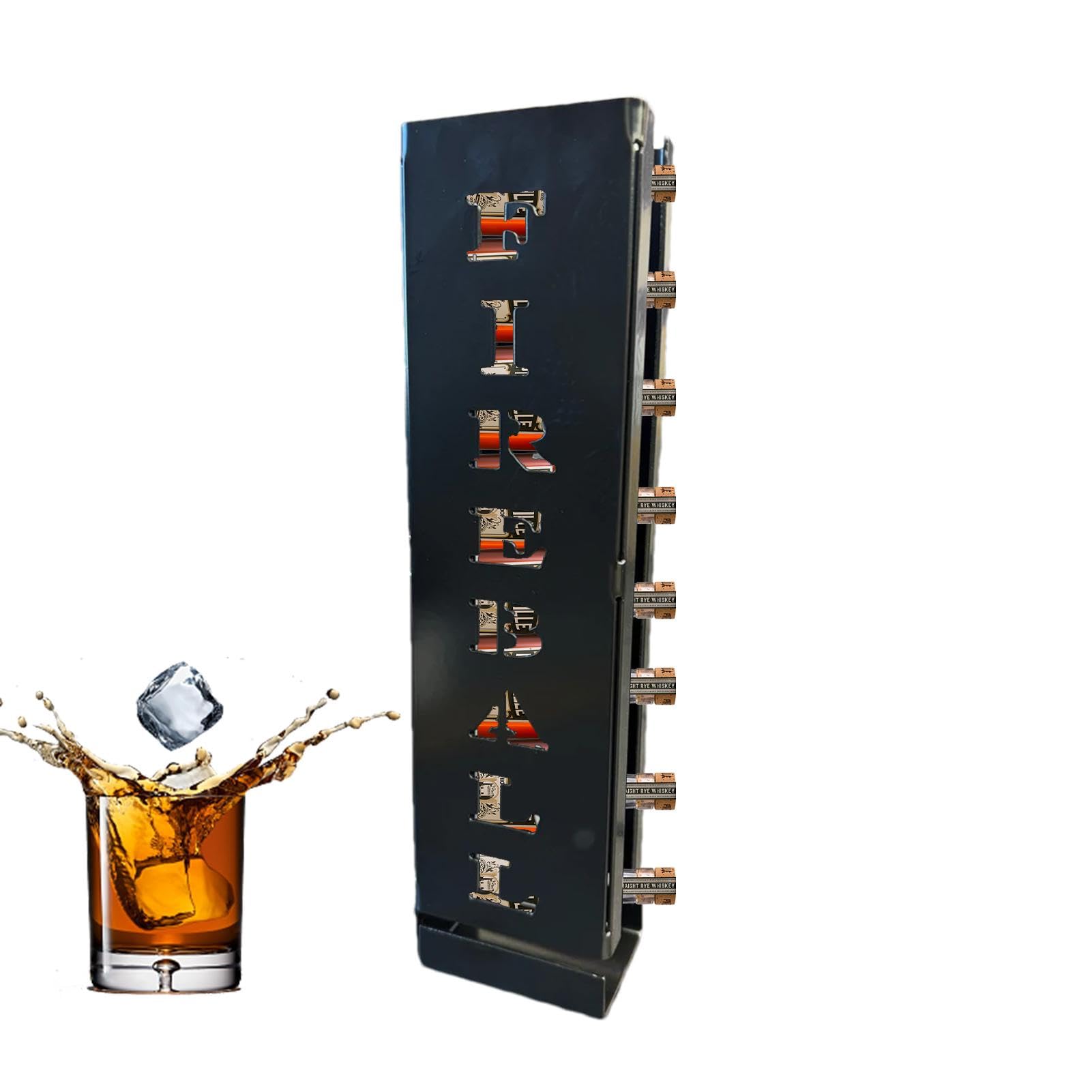 LPORF Whiskyständer, Whiskyständer | Whisky Organizer Wand für Spirituosenhalter | Kleiner Weinflaschenhalter, Organisationshalter für Zuhause, Restaurant, Lobby