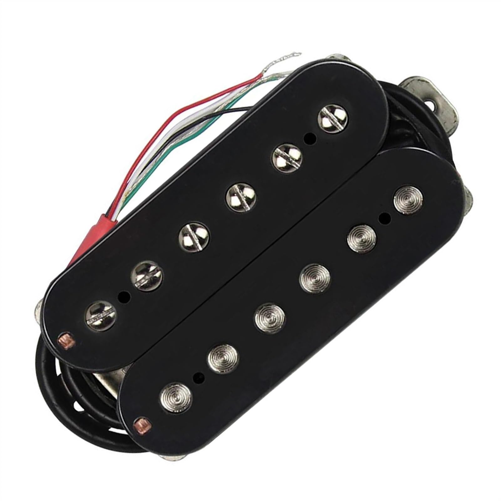 E-Gitarre Hals Humbucker Pickup Schwarz Teile Ersatz Set ABS Spule Single-Coil-Tonabnehmer