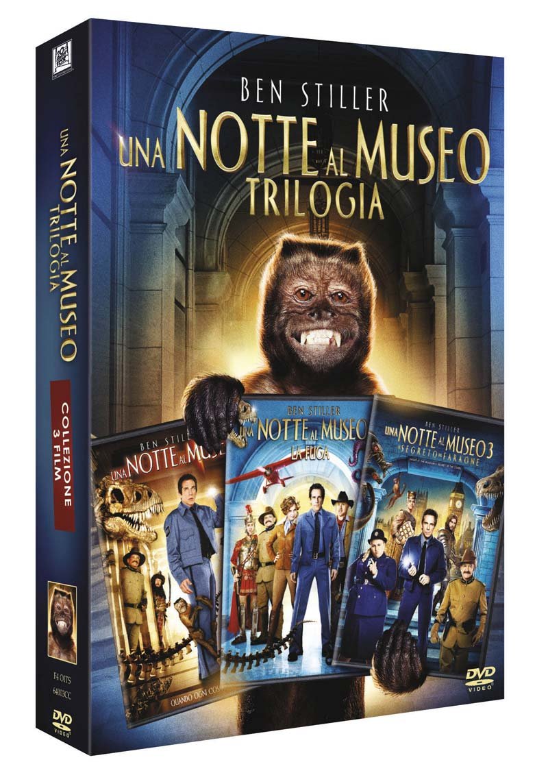 Una Notte Al Museo - Trilogia [3 DVDs] [IT Import]