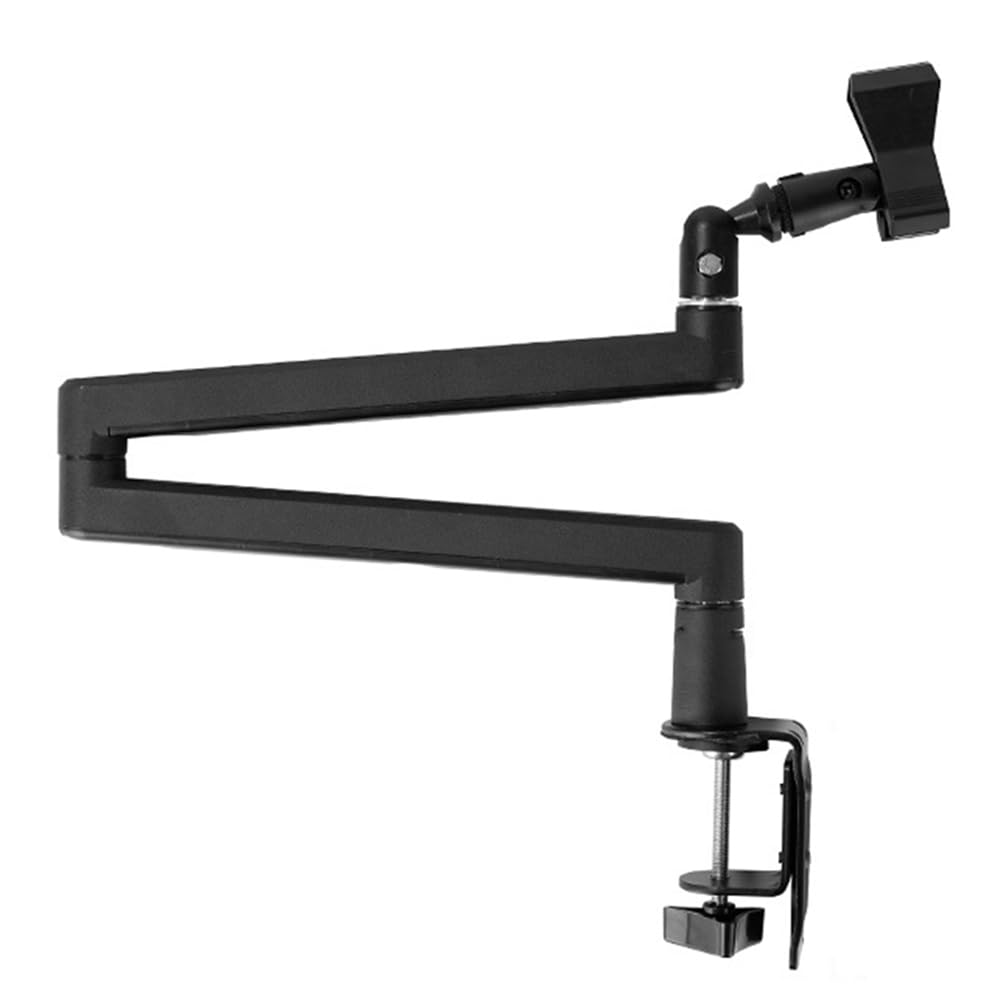 Piuusngy Mikrofonständer Desktop-Mikrofon-Clip-Halter Live Cantilever Ausziehbare Halterung