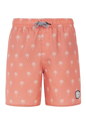 Protest Boys Strandshorts PRTFONZ JR Blood Orange 152