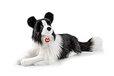 Trudi TUDN9000 Italy Border Collie Scott, Weiß/schwarz, XL