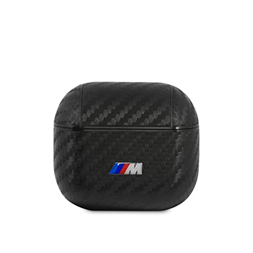 BMW BMA3WMPUCA Hülle für AirPods 3 schwarz PU Carbon M Collection