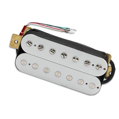 7-Saiter E-Gitarre Humbucker Dual Coil E-Gitarre Pickup Coil Splitting Pickup N8.5K/B14K Ausgang Gitarre e gitarren tonabnehmer (Color : Neck 58mm)