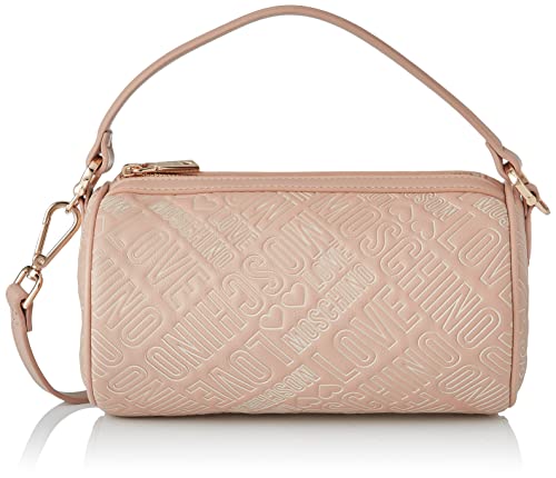 Love Moschino Damen Borsa Pu Embossed (Logo) Nude Umhngetasche, Mehrfarbig