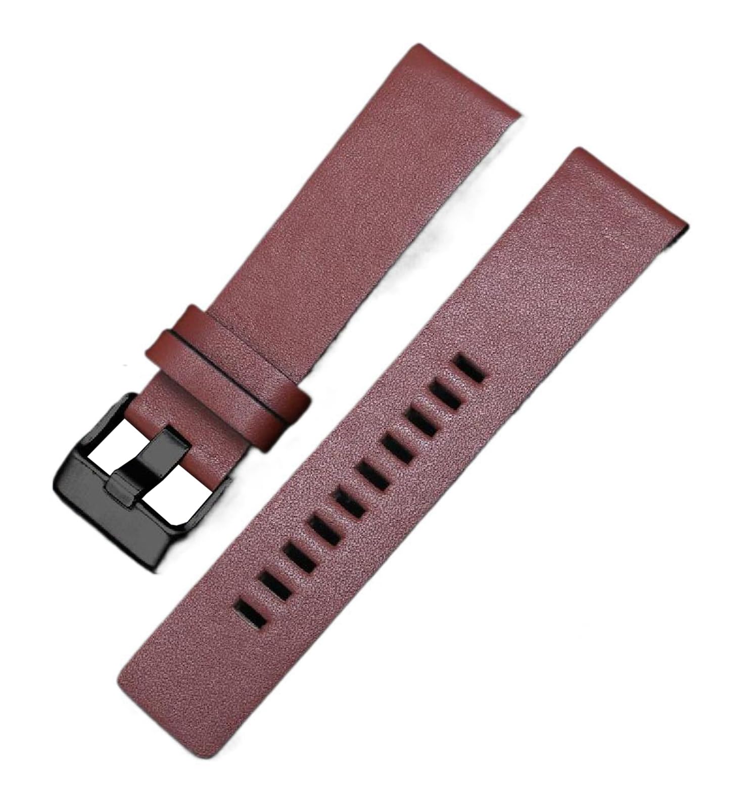 SpaRcz Großes Echtleder-Armband mit Nadelschnalle, Ersatzbänder 22-34mm, Farbe 8, 34mm