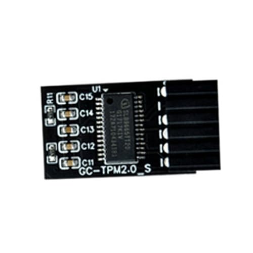 Qsvbeeqj TPM 2.0-Verschlüsselungs Sicherheitsmodul Remote Karten Upgrades LPC TPM2.0-Modul 12-polig Für Motherboards