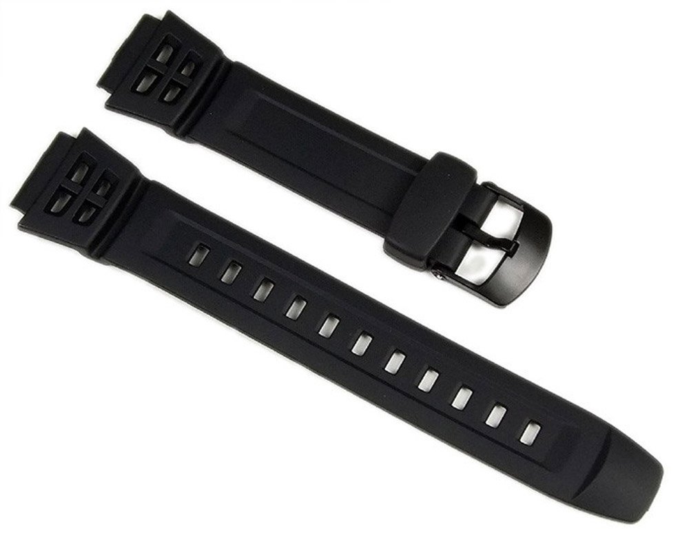 Casio Uhrenarmband, Resin, 18 mm, Schwarz, AQ-S800W-1*