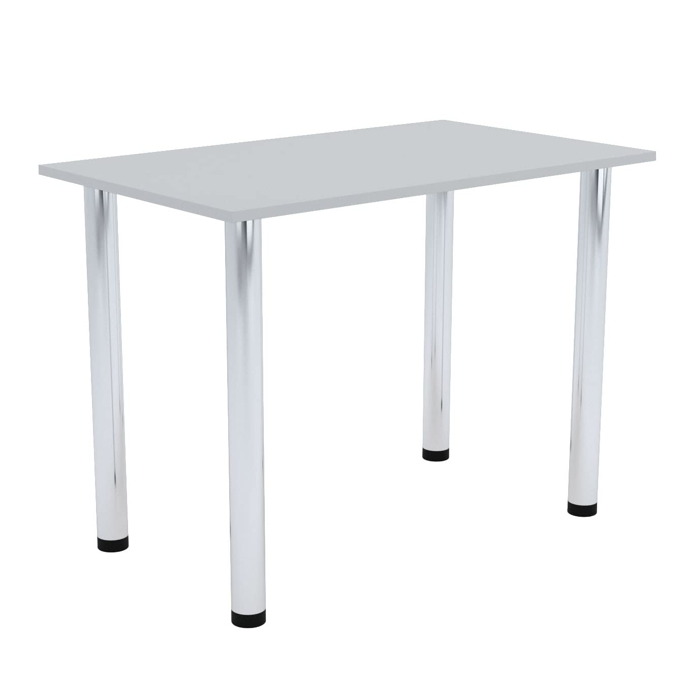 AKKE Esszimmertisch 80 cm x 60 cm Esstisch Kleiner Tisch Küchentisch Schreibtisch Dining Table Esszimmermöbel Chrombeine