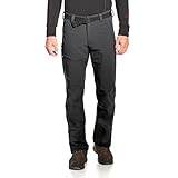 Maier Sports Naturno, Herren Wanderhose, Wasserabweisende Outdoorhose für Trekking und Hiking, PFC-frei, mSTRETCH Tec 4 & Dryprotec, Schwarz, Schwarz, 62 (W46/47/L33)