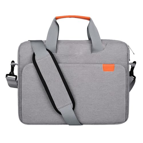 Qsvbeeqj 1 x tragbare Laptop-Handtasche aus Polyester für 35,6 cm (15,6 Zoll) bis 43,9 cm (14 Zoll) bis 43,9