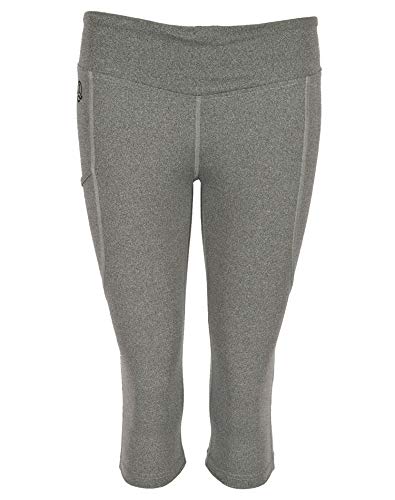 Ternua ® Jali Capri Damen Pirat XL grau (Whales Grey Melange)