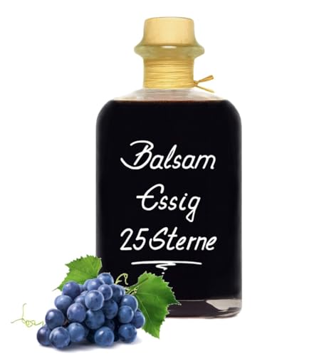 Balsam Essig Aceto 25 Sterne 0,7L fast sirupartig konzentriert u. sehr mild 6% Säure