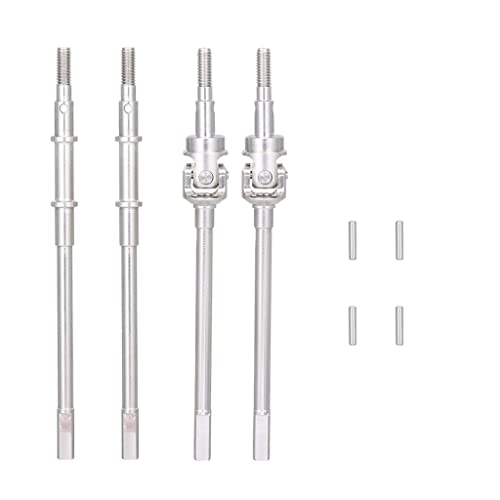 Fhsqwernm Fernbedienung Auto Modellauto Metall Hinten Ein Satz Autoteile SCX10 II 90047