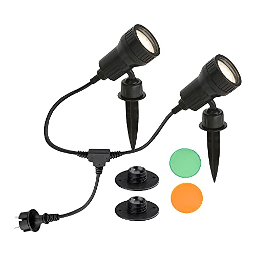 Briloner LED-Außenleuchte Gartenspieß