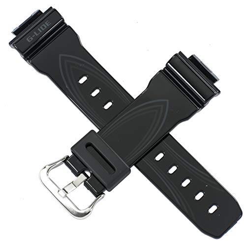 Casio Uhrenarmband für GLX-5600 GLX 5600 Schwarz 10292822