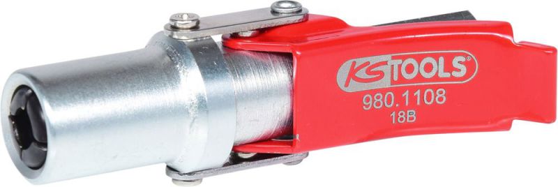 KS Tools Quick-Lock Schnellkupplung für Fettpressen, 1/8" - 980.1108