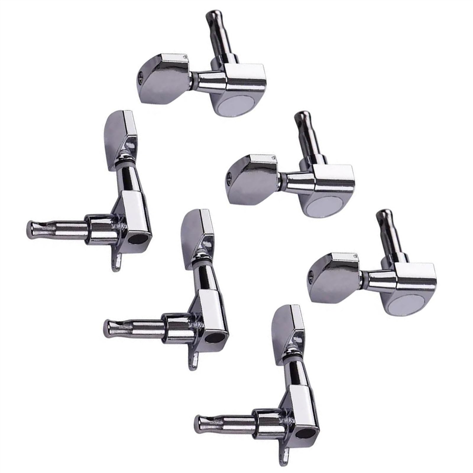 Strings Tuning Pegs Mechaniken Für Gitarre Vollständig geschlossener Stimmkopf für Gitarrensaiten, geeignet für Folk- und Akustikgitarren